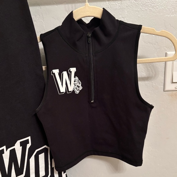 Darc Sport - sleeveless crop half zip (XS) - Picture 1 of 4